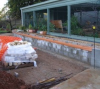 Retaining Wall @ College Park