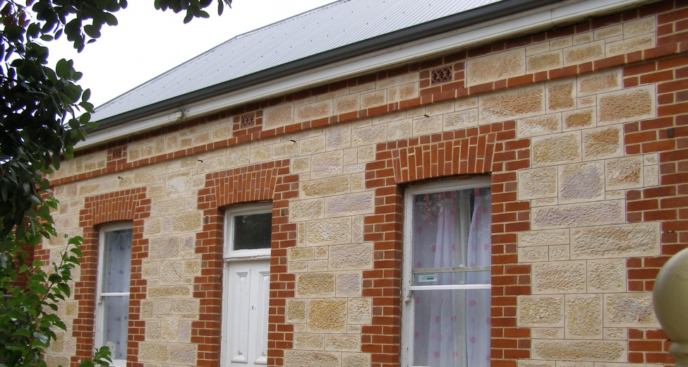 Stone - After Steam Cleaning, paint stripping  & Repointing